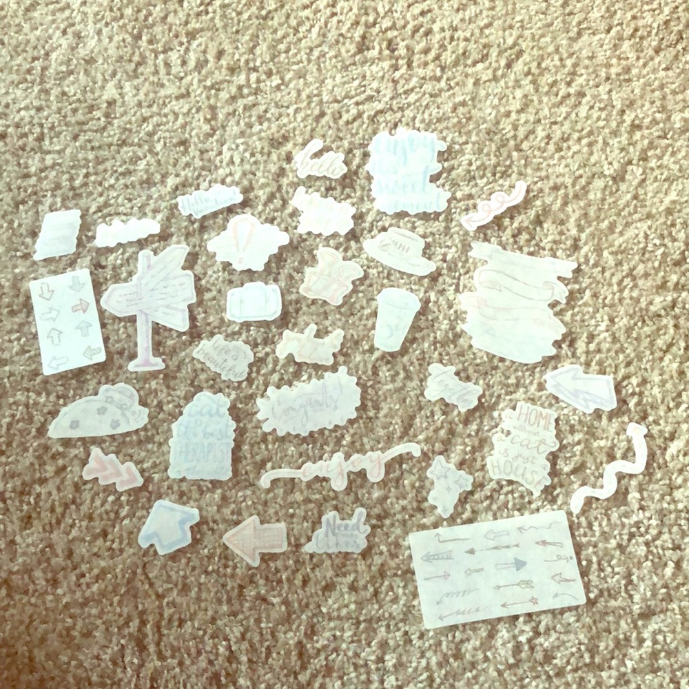 Random Planner Mini Sticker Pack
